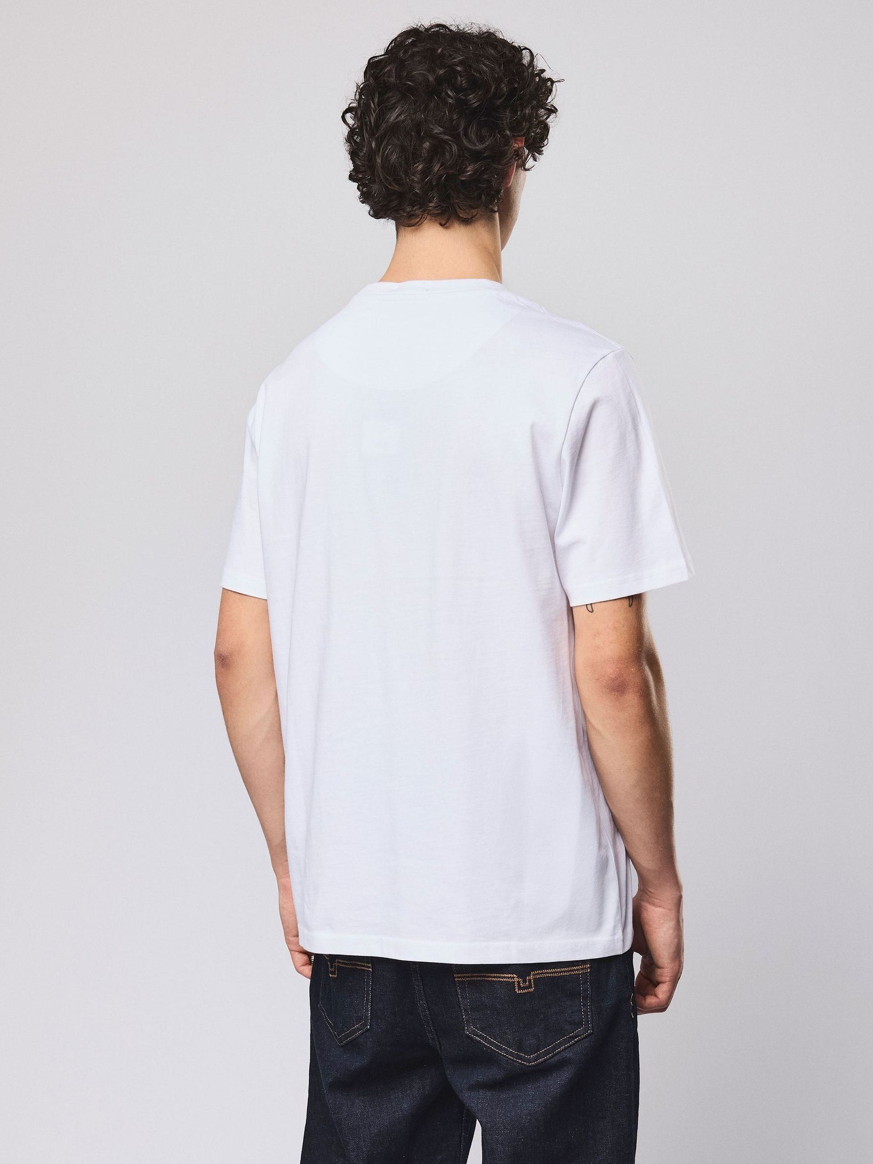 Buy Weekend Offender White Brooklands Badge T-Shirt from Next USA