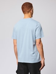Weekend Offender Adrar Technical Pocket Blue T-Shirt - Image 3 of 5