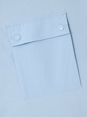 Weekend Offender Adrar Technical Pocket Blue T-Shirt - Image 5 of 5