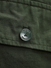Weekend Offender Scopello Relaxed Cargo Green Shorts - Image 5 of 6