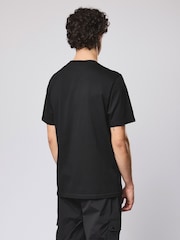Weekend Offender Adrar Technical Pocket Black T-Shirt - Image 2 of 5