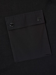 Weekend Offender Adrar Technical Pocket Black T-Shirt - Image 5 of 5
