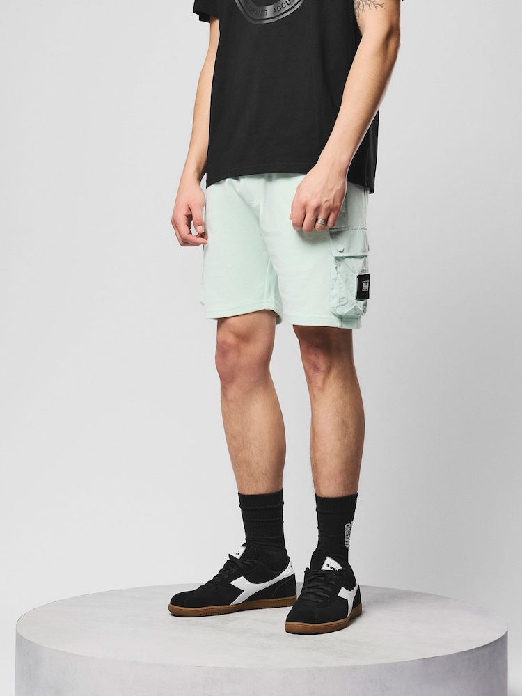 Weekend Offender Noreaster Green Shorts With Flat Binding - Image 1 of 7