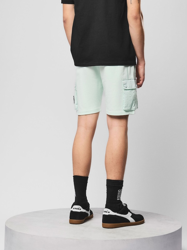 Weekend Offender Noreaster Green Shorts With Flat Binding - Image 2 of 7