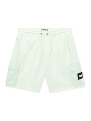Weekend Offender Noreaster Green Shorts With Flat Binding - Image 4 of 7