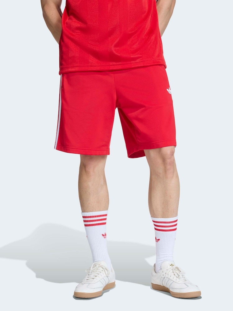 adidas Originals Red Firebird Shorts - Image 1 of 6