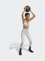 adidas Optime Essentials Workout Shine Light Support Bra - صورة 3 من 8