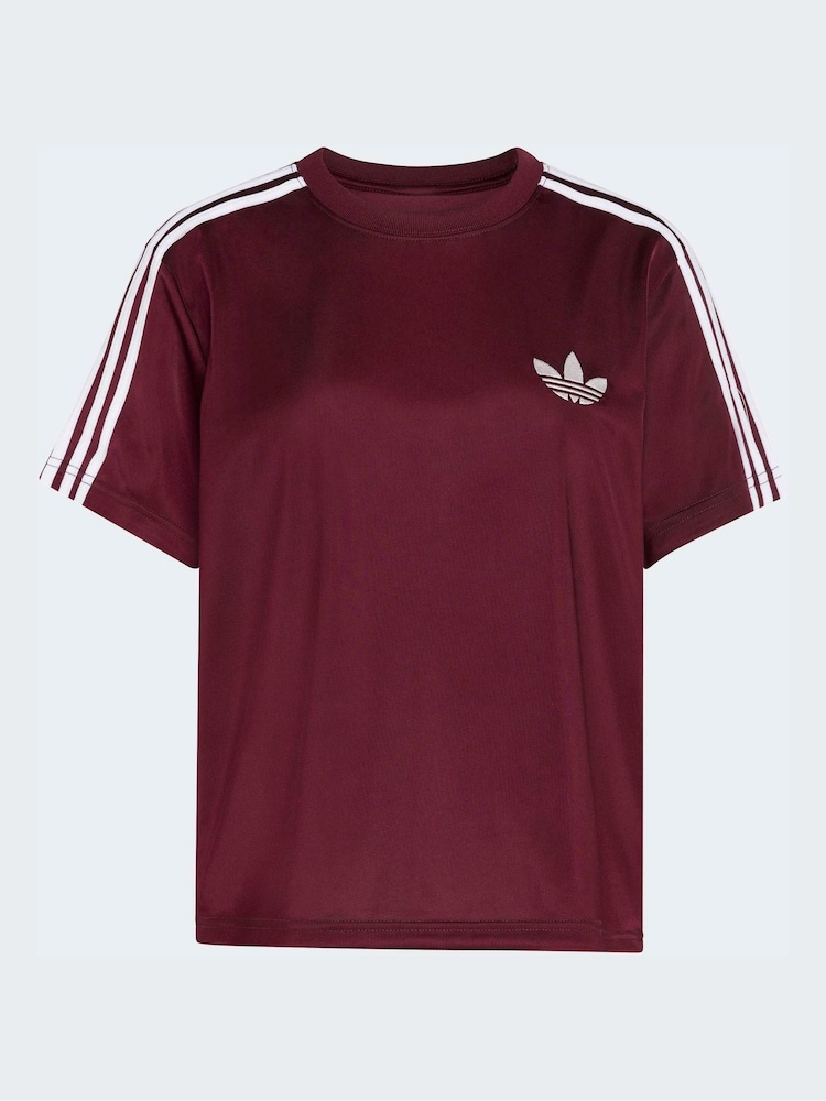 adidas Originals Red Firebird T-Shirt - Image 6 of 6