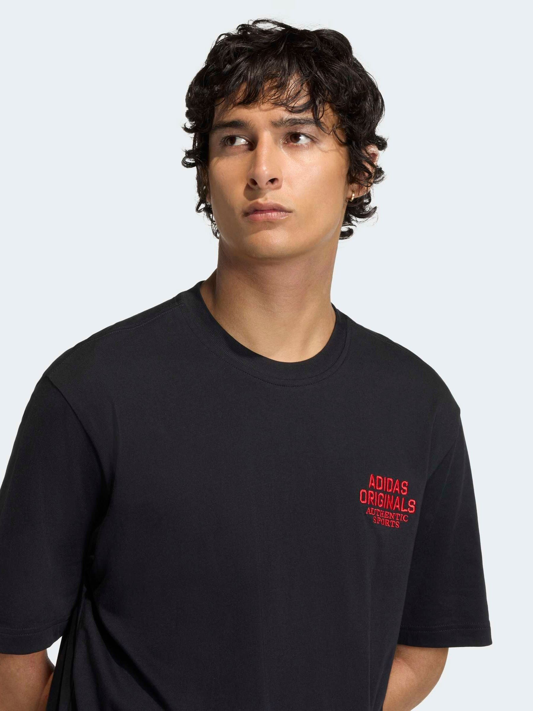 Buy adidas Originals Black GFX Varsity T-Shirt from Next USA