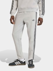 adidas Originals Grey 3-Stripes Sweat Joggers - Image 1 of 6
