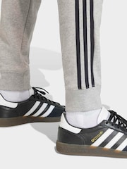 adidas Originals Grey 3-Stripes Sweat Joggers - Image 4 of 6