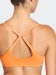 adidas Orange Optime Essentials Workout Light Support Bra - Image 5 of 8