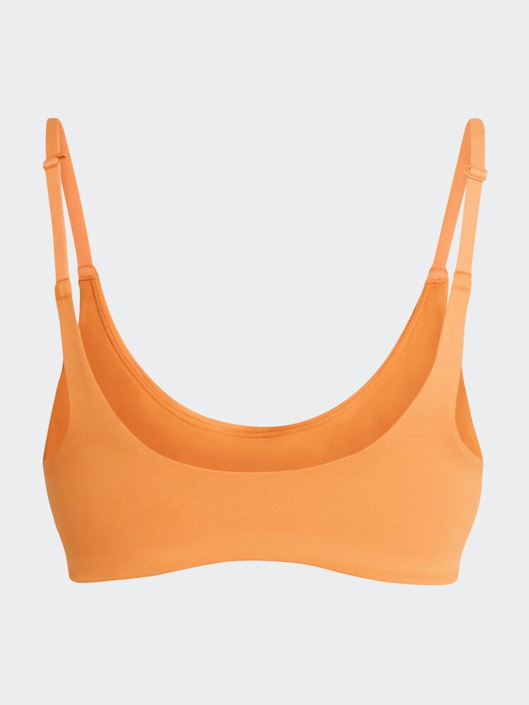 adidas Orange Optime Essentials Workout Light Support Bra - Image 8 of 8