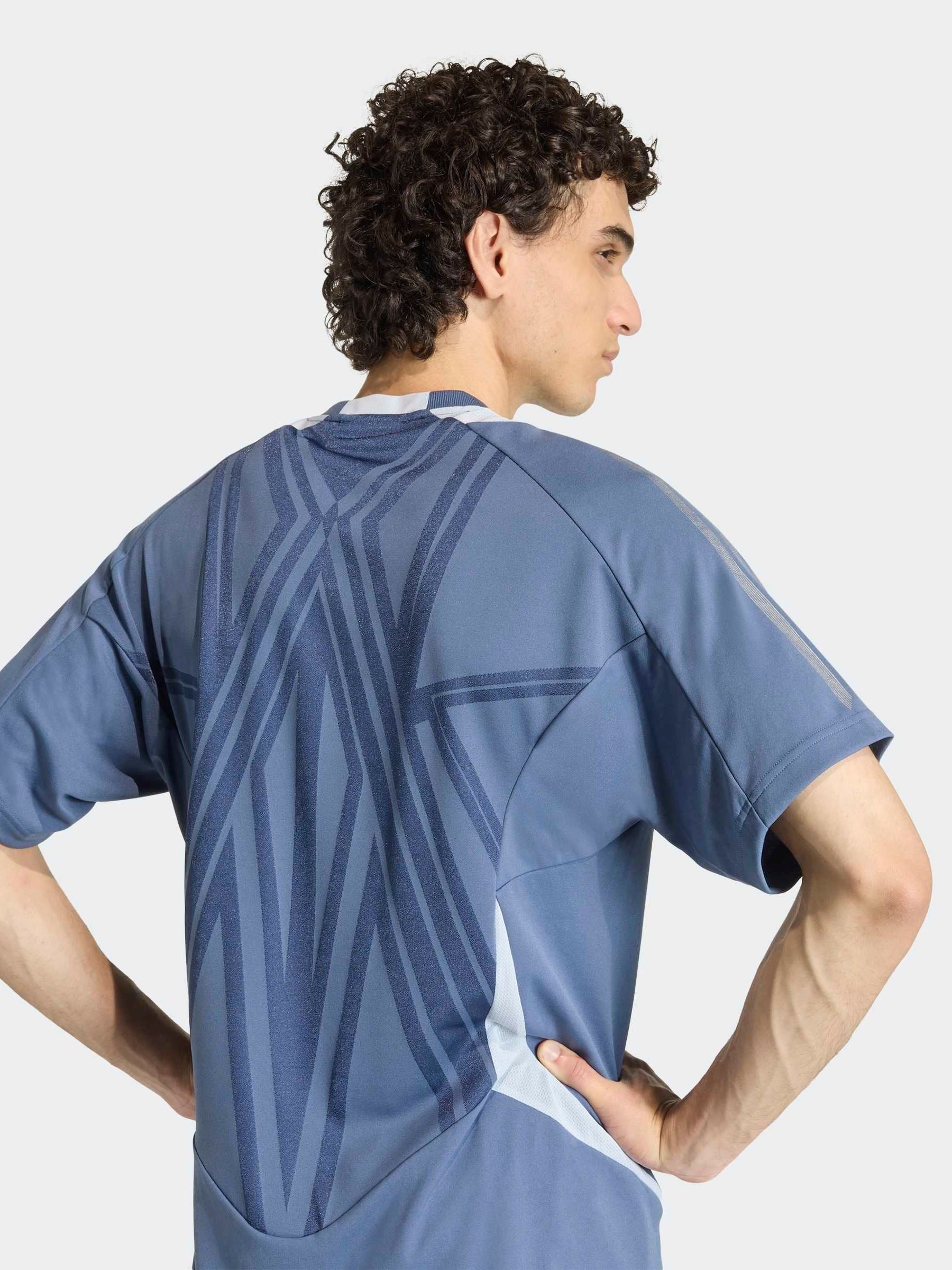 Buy adidas Originals Blue F50 Jersey Short Sleeve T-Shirt from