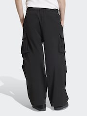 adidas Originals Black Premium Essentials Utility Cargo Tracksuit Bottoms - Image 2 of 6