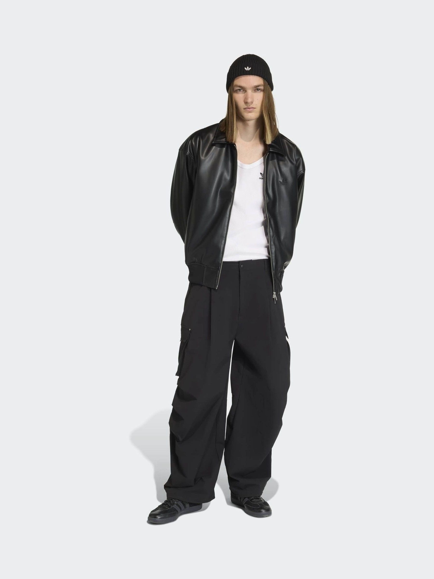 Buy adidas Originals Black Premium Essentials Utility Cargo
