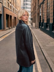 Negro - N.Premium Leather Dolly Jacket - Imagen 2 de 9