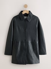 Negro - N.Premium Leather Dolly Jacket - Imagen 7 de 9