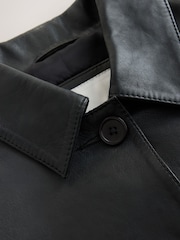 Negro - N.Premium Leather Dolly Jacket - Imagen 8 de 9