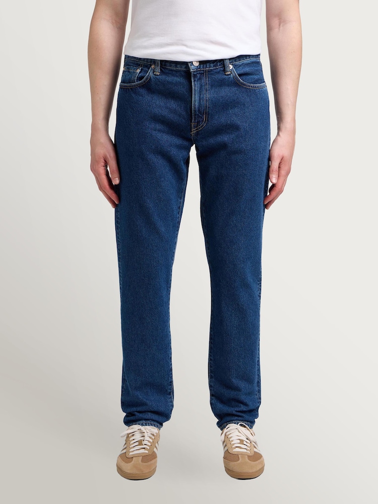 Edwin Blue Regular Tapered Kaihara Pure Indigo Openend Denim Jeans - Image 1 of 4