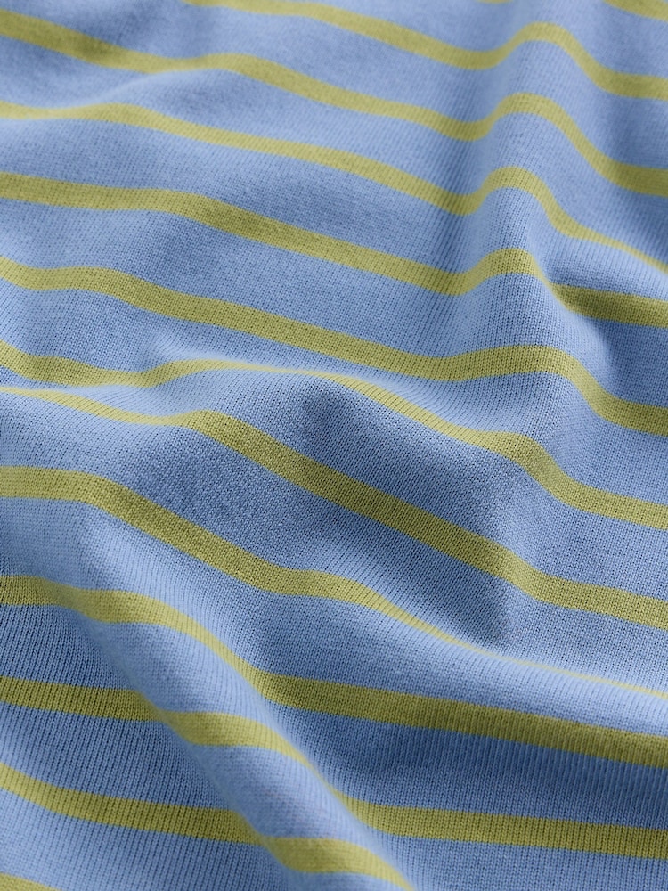 White Stuff Blue KAT Stripe T-Shirt - Image 6 of 6 White Stuff Blue KAT Stripe T-Shirt - Image 6 of 6