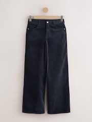 Blue Corduroy Wide Leg Jeans - Image 1 of 3