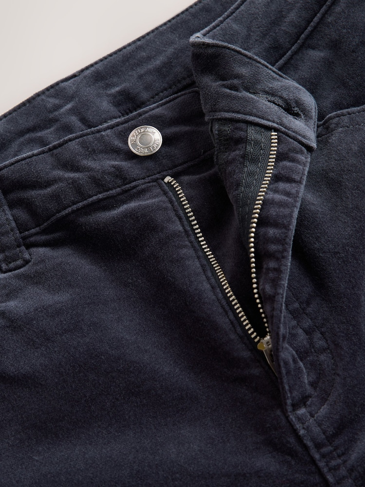 Blue Corduroy Wide Leg Jeans - Image 3 of 3 Blue Corduroy Wide Leg Jeans - Image 3 of 3