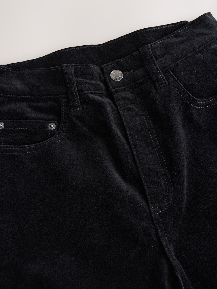 Чорний - Corduroy Stovepipe Jeans - Image 3 of 3 Чорний - Corduroy Stovepipe Jeans - Image 3 of 3