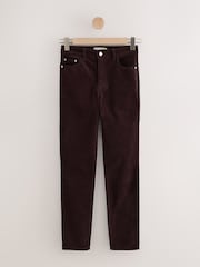 Burgundy Red Corduroy Slim Jeans - Image 1 of 3