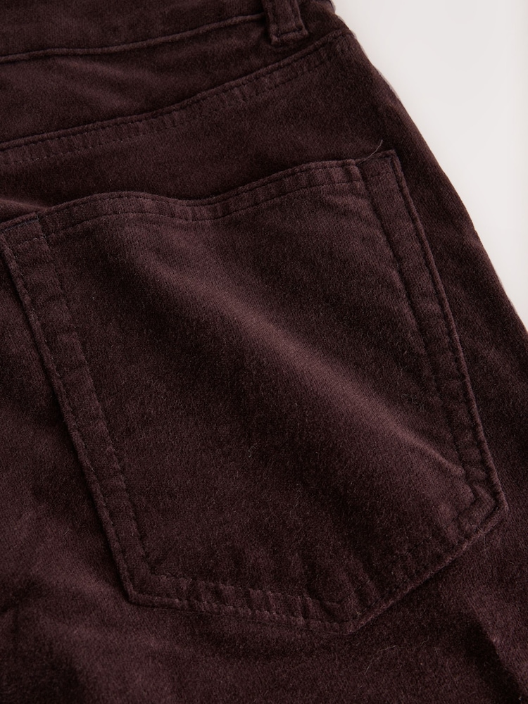 Burgundy Red Corduroy Slim Jeans - Image 3 of 3