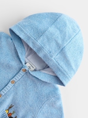 JoJo Maman Bébé Blue Peter Rabbit Knit Cardigan - Image 3 of 5
