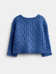 Jojo Maman Bébé Cable Knit Cardigan - صورة 3 من 5