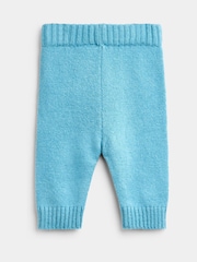 JoJo Maman Bébé Blue Duck Knitted Jumper & Leggings Set - Image 5 of 7