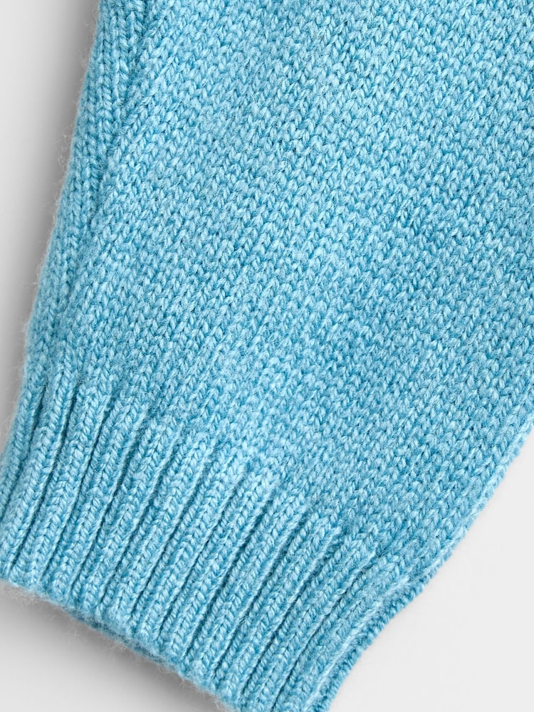 JoJo Maman Bébé Blue Duck Knitted Jumper & Leggings Set - Image 7 of 7 JoJo Maman Bébé Blue Duck Knitted Jumper & Leggings Set - Image 7 of 7