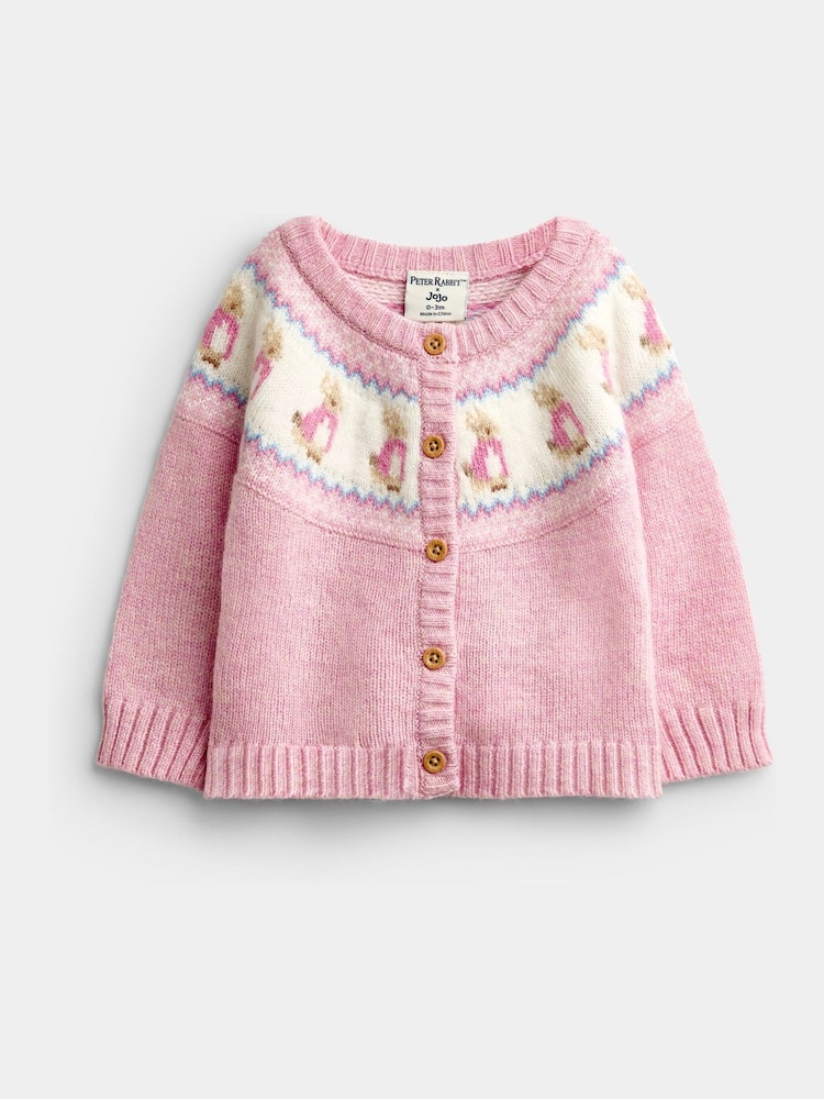 Jojo Maman Bébé Flopsy Fairisle Cardigan & Legging Set - 圖片 2,共 6 Jojo Maman Bébé Flopsy Fairisle Cardigan & Legging Set - 圖片 2,共 6