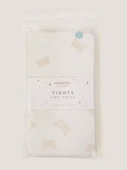 Monsoon collants papillon à pois 2-Lot - Image 2 de 3