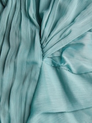 أخضر - فستان حفلات من التول بتصميم كتف واحد موديل Arianna من Monsoon - صورة 4 من 4