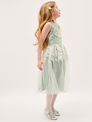 Robe Monsoon Felicity en maille brodée Fleuri - Image 1 de 4