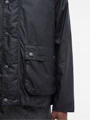 Barbour® Blue Modern Bedale Wax Jacket - Image 6 of 8