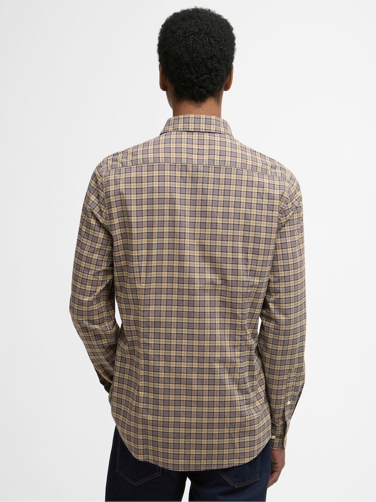 Barbour® Brown Lomond Tailored Tartan Shirt - Image 2 of 6