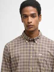 Barbour® Brown Lomond Tailored Tartan Shirt - Image 4 of 6