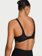 Victoria's Secret Black Featherweight™ Medium Impact Lace Sports Bra - Image 2 of 2
