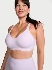 Victoria's Secret Purple Whisper Featherweight™ Medium Impact V-Neck Sports Bra - Image 1 of 2