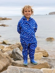 Muddy Puddles Blue Toddler Ankle Wellies - Image 1 of 2