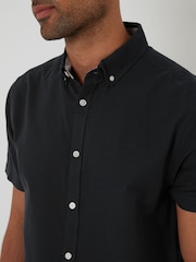 Threadbare Black Short Sleeve Shirt - Image 4 of 4