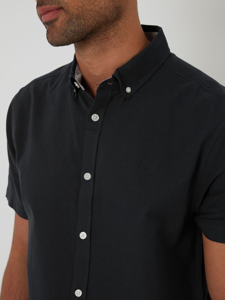 Threadbare Black Short Sleeve Shirt - Image 4 of 4