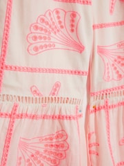 River Island Cream Broderie Frill Top & KickFlare Set - Image 4 of 4