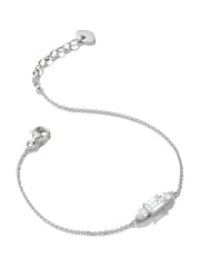 Thomas Sabo Silver Tone Bold Elegance Bracelet With Sparkling Zirconia - Image 2 of 2