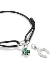 Thomas Sabo Green Connect Clover Leaf Charm - Image 2 of 3