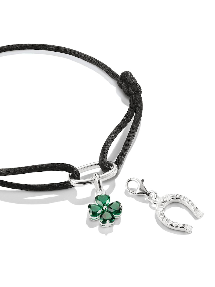 Thomas Sabo Green Connect Clover Leaf Charm - Image 2 of 3